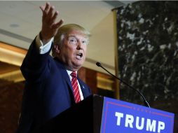 Desde su anuncio de buscar la candidatura  presidencial republicana, Trump se ha referido a los inmigrantes como violadores y ladrones. AFP / S. Platt