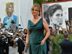 Emily Watson en la presentación de la película 'Everest' durante la ceremonia del 72 Festival Internacional de Cine de Venecia. EFE / A. Merola