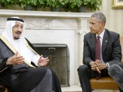 Obama comparte la preocupación de Arabia Saudí ante la crisis que se vive en países como Yemen y Siria. EFE / O. Douliery