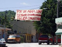 Aquila es uno de los varios municipios que no han accedido al debilitamiento de las fuerzas rurales ni la depuración policial. AFP / ARCHIVO