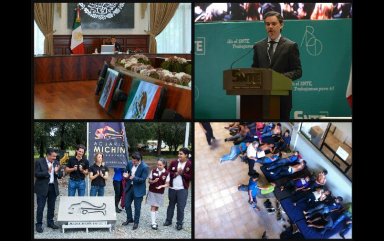 Los protagonistas de las noticias más relevantes del día de hoy. ESPECIAL /