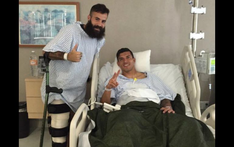 Francisco Javier Rodríguez es operado esta mañana de la lesión en la rodilla derecha. TWITTER / @marccrosas