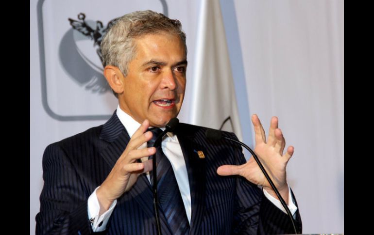 Miguel Ángel Mancera informa que la próxima semana tendría preparado el panorama de los ajustes al presupuesto. NTX / ARCHIVO