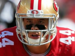 Skov desafortunadamente no salió seleccionado por alguna de las 32 franquicias en 2014. ESPECIAL / www.49ers.com