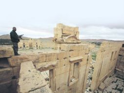 Tras sobrevivir a más de dos mil años con sus guerras, el yacimiento de Palmira sucumbe en el siglo XXI por los ataques yihadistas. AFP / ARCHIVO