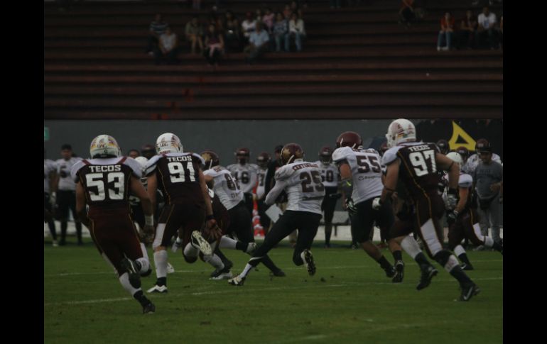 El encuentro se llevó a cabo este sábado en el Estadio 3 de Marzo. EL INFORMADOR / R. Tamayo