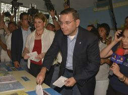 Baldizón compitió por el partido Libertad Democrática Renovada. AP / ESPECIAL