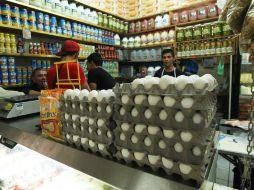 En la primera semana de septiembre, el huevo registra el mayor incremento, dentro de los productos de la canasta básica. EL INFORMADOR / ARCHIVO