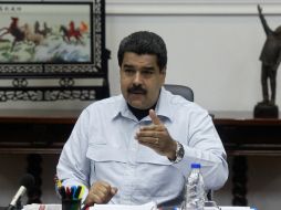 “Quiero que vengan 20 mil sirios, familias sirias, a nuestra patria venezolana a compartir esta tierra de paz”, afirma Maduro. EFE /