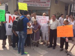 Personal de la Siteur acude al punto y acuerdan una reunión mañana a las 10:00 horas con los quejosos. EL INFORMADOR / V. Arenas