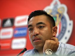 Marco Fabián señala que el equipo busca ser contundente al frente. EL INFORMADOR / ARCHIVO
