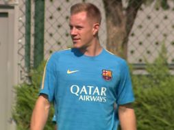 Marc Andre Ter Stegen estará de inicio en la portería del Barsa. YOUTUBE / FC Barcelona