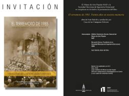 El libro contiene 350 imágenes y una serie de testimonios. TWITTER / @map_mexico