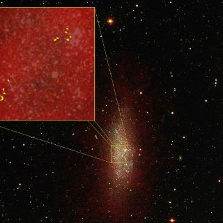 Descubren capacidad de galaxias enanas de generar estrellas