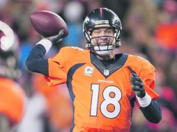Payton Manning. El mariscal afronta su campaña 18 con 39 años, en una liga que cada vez se vuelve más juvenil. AP / ARCHIVO