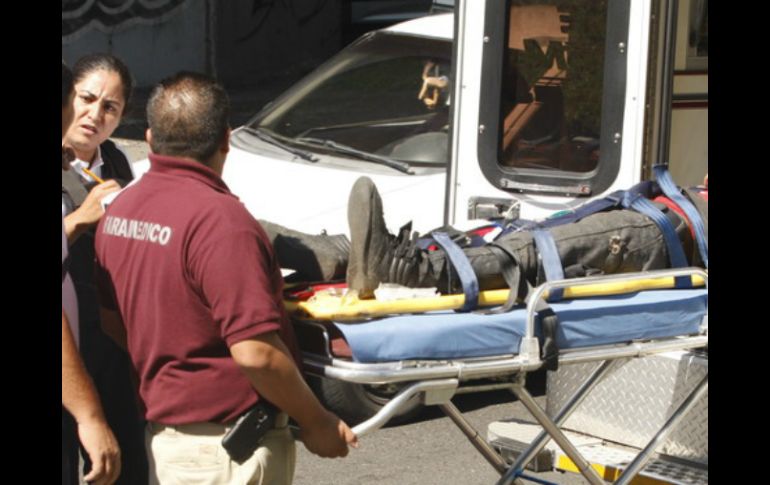 Al lugar arribaron los servicios de emergencia. EL INFORMADOR / ARCHIVO