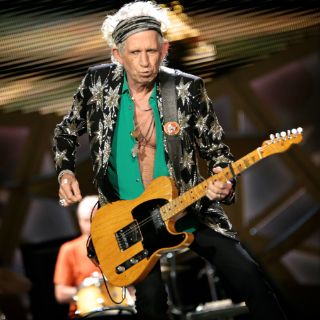 Keith Richards quiere que sus hijas inhalen sus cenizas