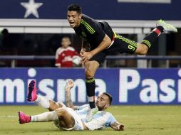 Raúl ingresó al minuto 55 en el amistoso contra Trinidad y jugó los 90' ante Argentina. AP / ARCHIVO
