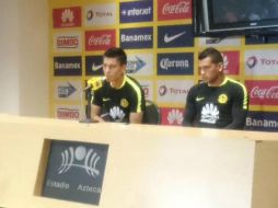 Goltz (i) dice que ya viene lo más importante del torneo. TWITTER / @cf_america