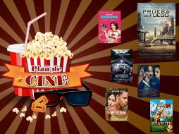 Estos son los estrenos de la semana, conoce un poco sobre ellos y arma tu Plan de Cine. EL INFORMADOR /