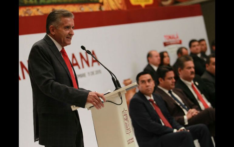 Este viernes, Jorge Arana informó que antes de entregar la administración dará de baja un total de 190 mil plazas. EL INFORMADOR / F. Atilano