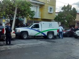 El suceso ocurre sobre la calle de República, entre la 66 y la 68 en Guadalajara. EL INFORMADOR /