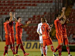 Morelia alcanza 12 unidades al cortar una racha de cuatro derrotas en fila y deja el sótano de la tabla porcentual. MEXSPORT / I. Ortiz