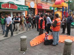 El macro simulacro se realiza en el marco del 30 aniversario del sismo de 1985. EL INFORMADOR / ARCHIVO