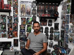 El periodista de profesión, admite que tarde o temprano concluirá su afán por coleccionar. NTX / F. García