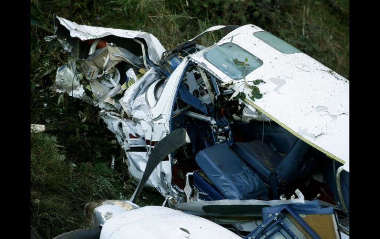 Autoridades investigan las causas del accidente, ya que en el momento del desplome las condiciones meteorológicas eran buenas. EFE / L. Noriega