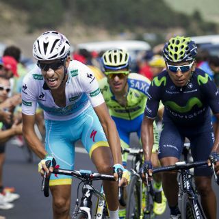 Fabio Aru, líder en penúltima jornada de la Vuelta a España