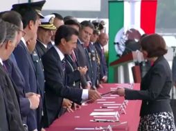 El Ejecutivo habló durante la ceremonia de Clausura y Apertura de Cursos del Sistema Educativo Militar. YOUTUBE / Gobierno de la República