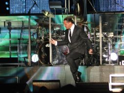 Luis Miguel cantó varios de los temas de su álbum ‘Sol, arena y mar’. NTX / ARCHIVO