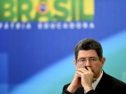 El ministro de Hacienda, Joaquim Levy, anuncia el plan de austeridad con el objetivo de lograr un superávit de 0.7% en 2016. AFP / E. Sa