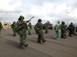 El ensayo se realizó en las instalaciones de la Mojonera, en Zapopan. ESPECIAL /