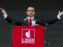 En caso de que el conteo final diera un giro y el partido Líder pudiera participar en la segunda vuelta, no lo hará. AP / M. Castillo