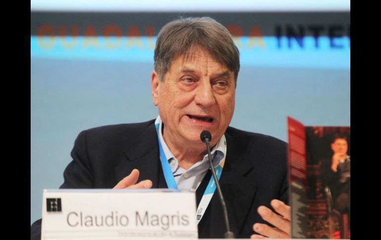 Claudio Magris hablará de la relación entre la biografía y la ficción, la invención y la no invención. EL INFORMADOR / ARCHIVO