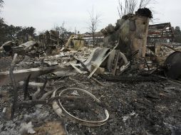 Siete mil incendios han quemado más de 263 mil hectáreas en todo el territorio. AFP / D. Mcnew