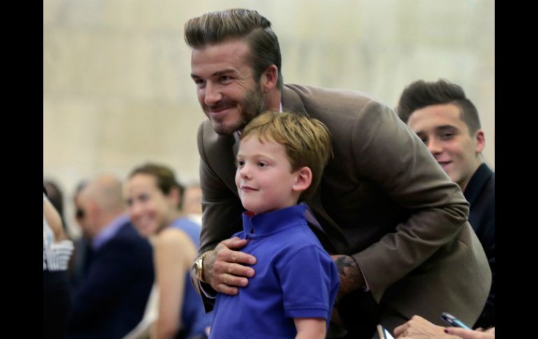 El modelo y ex futbolista estará la próxima semana en la ONU para hablar con líderes. AP / ARCHIVO