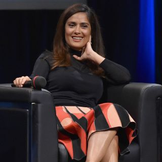 Salma Hayek quiere producir una telenovela sobre el DF