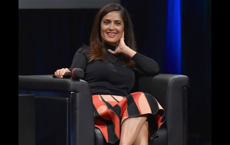 Hayek de 49 años, se ha convertido en una de las celebridades más representativas de mundo latino. AFP / M. Windle