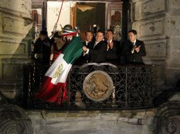 El Gobierno de Jalisco celebró con música, pirotecnia y la narración audiovisual 'El sueño de Hidalgo'.  /