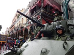 En Puebla el desfile cívico-militar se realizó sin ningún contratiempo. NTX / J. González