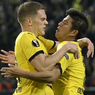 Dortmund, Nápoles, Marsella y Rapid triunfan en Europa League