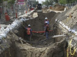 Personal del SIAPA instalará entronques y un bypass de 20 pulgadas. EL INFORMADOR / ARCHIVO