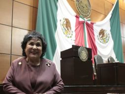 La priista pide que el próximo 19 de septiembre, la Cámara baja conmemore al Germán Valdés. SUN / I. Stephens