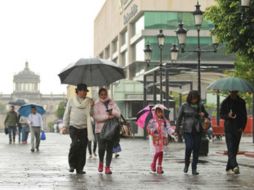 Las lluvias prevalecen en gran parte del País. EL INFORMADOR / ARCHIVO