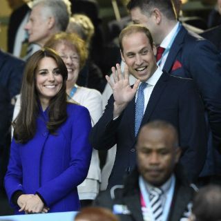 Príncipe Guillermo y Catalina asisten a inauguración de Mundial de Rugby