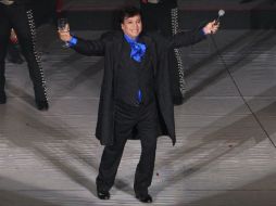 El Divo de Juárez ofreció lo mejor de su repertorio en su presentación EFE / S. Gutiérrez