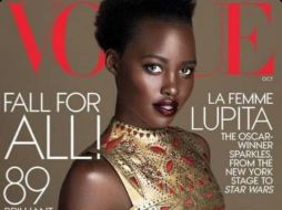 Nyong'o compartió un adelanto de la portada en sus redes sociales. TWITTER / @Lupita_Nyongo